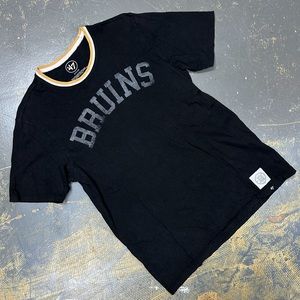 Boston Bruins NHL Retro Shirt Sleeve Shirt ‘47 Brand Hockey Ringer
